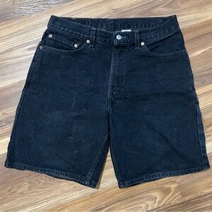 Men's Black Levi’s 550 Shorts